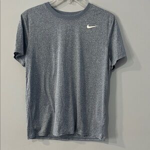 Nike Men's Heather Gray Short Sleeve Tee
